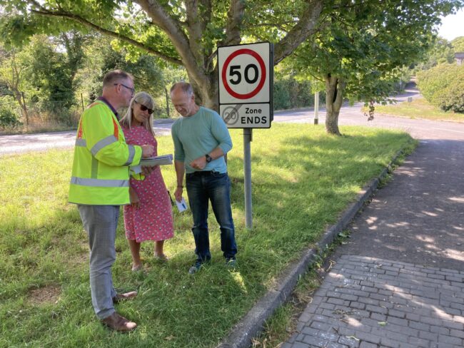 IMG_6834 Site meeting at the northern C7 junction.