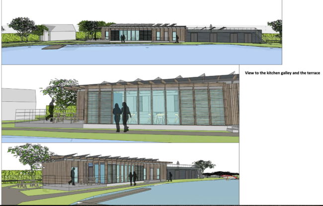 Sailing club 3D views